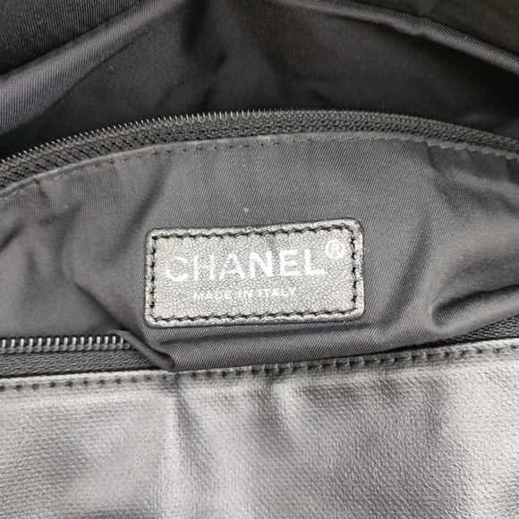 Chanel Paris Biarritz MM Coated Canvas Tote Bag - Picture 7 of 9